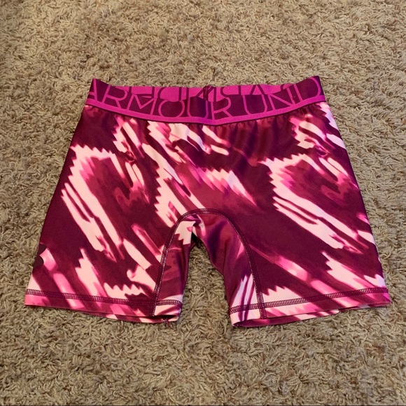 Under Armour Pants - 🐍 Under Armour Purple Compression Shorts